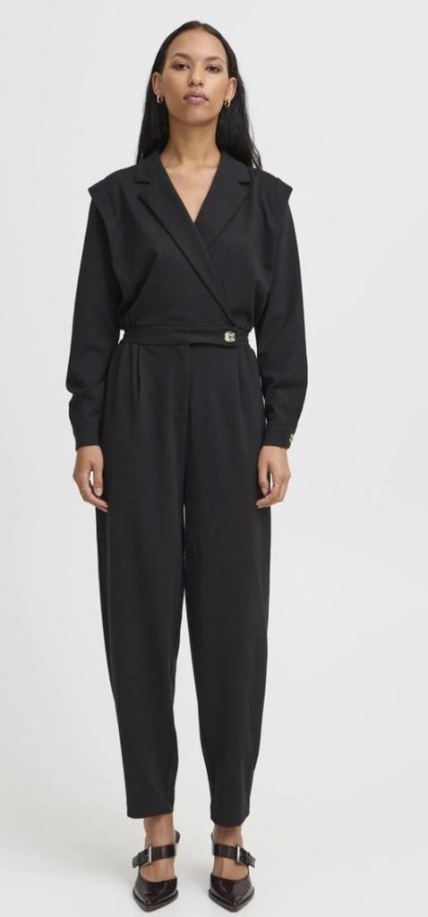 ICHI jumpsuit XXL € 50,- incl.verzenden, Kleding | Dames, Jumpsuits, Zo goed als nieuw, Maat 46/48 (XL) of groter, Zwart, Verzenden