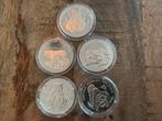 WWF Zilveren Munten Set 1996 - 5 stuks, Ophalen of Verzenden, Zilver