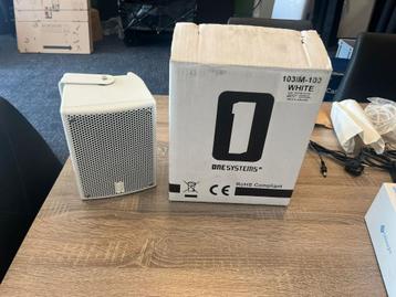 One Systems 103IM-100 White Luidspreker 100V beschikbaar voor biedingen
