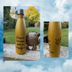 Thermos water fles. Glitter.  Bidon., Sport en Fitness, Ophalen of Verzenden, Nieuw