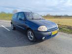 Renault Clio sport 1,6 16V, Auto's, Voorwielaandrijving, Zwart, 4 cilinders, Leder en Stof