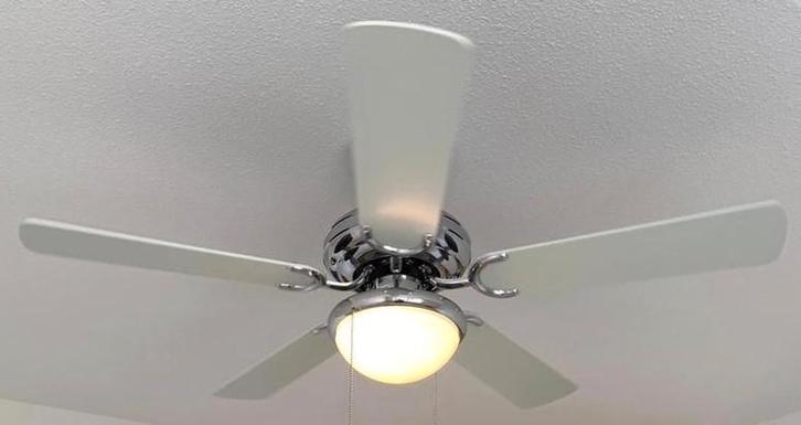 plafondventilator Handson Milano, Witgoed en Apparatuur, Ventilatoren, Zo goed als nieuw, Plafondventilator, Ophalen of Verzenden