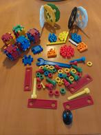 CONSTRUCTIESPEELGOED: KIDKNEX, TRIQO, CLICS + GEREEDSCHAP, Kinderen en Baby's, Speelgoed | Bouwstenen, Ophalen of Verzenden, Zo goed als nieuw