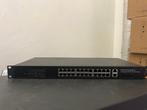 Merkloze 24-poorts 10/100 PoE switch met Gigabit uplink, Ophalen, Zo goed als nieuw