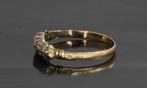 Roosdiamanten antieke 14k gouden 19e eeuwse dames ring, Sieraden, Tassen en Uiterlijk, Antieke sieraden, Ophalen of Verzenden