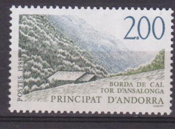TSS Kavel  3810167 Frans Andorra Postfris minr  393  beschikbaar voor biedingen