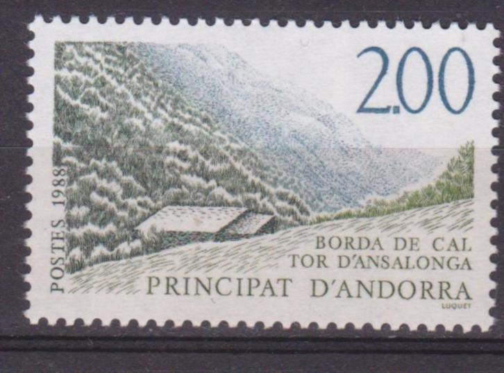 TSS Kavel  3810167 Frans Andorra Postfris minr  393 , Postzegels en Munten, Postzegels | Europa | Overig, Postfris, Overige landen