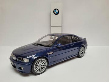Kyosho 1:18 BMW E46 M3 Blauw - Zeldzaam! beschikbaar voor biedingen