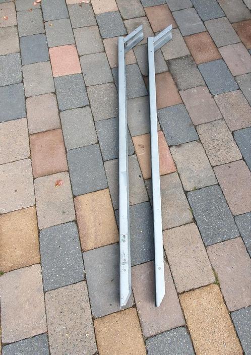 Brommergoot brommer goot fiets inrijgoot 2 stuks, Auto diversen, Aanhangwagen-onderdelen, Zo goed als nieuw, Ophalen