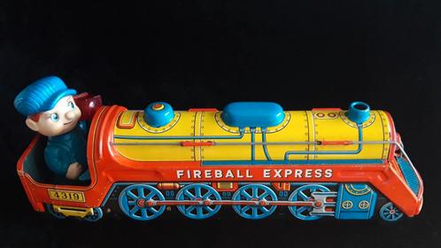 Fireball Express speelgoedtrein (Japan - jaren 60), Antiek en Kunst, Antiek | Speelgoed, Ophalen of Verzenden