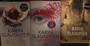 Karin slaughter thrillers (zie titels) 2,50 euro per stuk beschikbaar voor biedingen