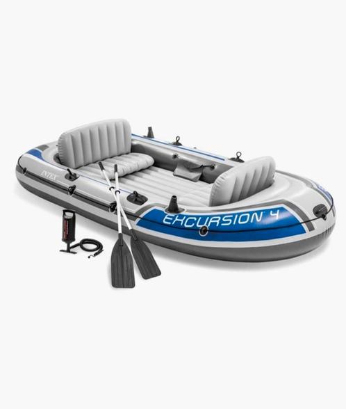 Boot Excursion 4 Intex, Watersport en Boten, Kano's, Zo goed als nieuw, Kajak, Ophalen