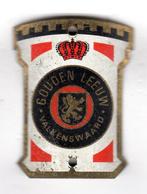 BALHOOFDPLAATJE DE GOUDEN LEEUW RIJWIELEN VALKENSWAARD, Verzenden, Overige typen