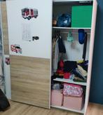 Kledingkast met schuifdeuren, Huis en Inrichting, Kasten | Kledingkasten, Gebruikt, 100 tot 150 cm, Ophalen of Verzenden, Modern