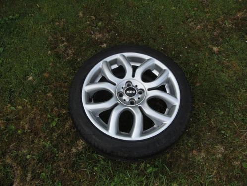 Mini One,Cooper alu velgen origineel met zomerbanden 17 inch, Auto-onderdelen, Banden en Velgen, Banden en Velgen, Zomerbanden