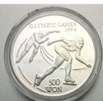 Noord-Korea, 500 Won 1993 - puur zilver Proof, Postzegels en Munten, Munten | Azië, Verzenden, Oost-Azië, Losse munt, Zilver