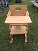 Houten Kinderstoel Tiamo wood collection, Kinderen en Baby's, Ophalen, Gebruikt, Overige typen, Gordel(s)