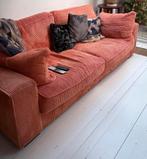 Ribcord sofa en voetenbank, Huis en Inrichting, Gebruikt, 150 tot 200 cm, Driepersoons, 75 tot 100 cm