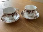 Colclough kop en schotel bone China, Antiek en Kunst, Antiek | Servies los, Ophalen