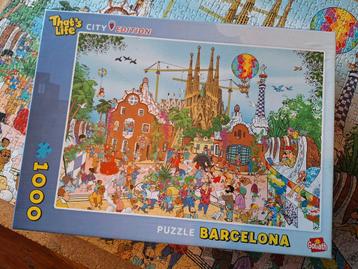 That’s Life - Barcelona puzzel 1000 stukjes COMPLEET beschikbaar voor biedingen