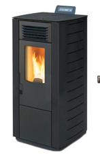 Pelletkachel Julia - Efficiënte Verwarming, Huis en Inrichting, Kachels, Ophalen, Gebruikt, Pelletkachel, Vrijstaand