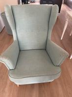 Comfortabele fauteuil met oren, Ophalen, Gebruikt, Stof, 75 tot 100 cm