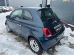 Fiat 500 1.0 Hybrid Lounge *carplay *cruise *blauw 10.250 km, Voorwielaandrijving, Gebruikt, Zwart, Leder en Stof