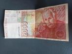 2000 Pesetas Spanje Bankbiljet, Postzegels en Munten, Bankbiljetten | Nederland, Ophalen of Verzenden, 25 gulden, Los biljet
