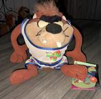 Leuke Looney tunes / space jam taz knuffel /mc donald, Ophalen of Verzenden, Looney Tunes, Zo goed als nieuw, Beeldje of Figuurtje