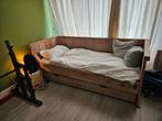 Steigerhout bed kledingkast en  dressoir, Huis en Inrichting, Ophalen, Zo goed als nieuw, Tweepersoons
