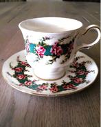 Queen Anne kop en schotel/bone china made in England, Ophalen