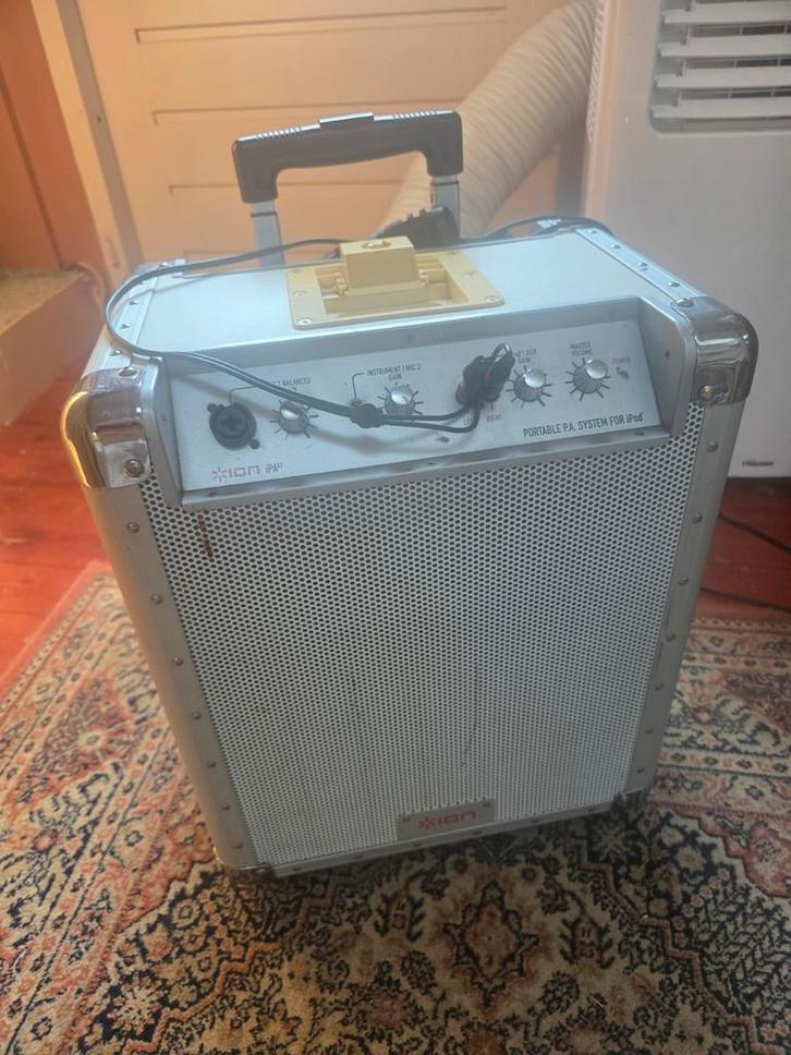 ION IPA71 Portable PA System voor iPod, Audio, Tv en Foto, Luidsprekers, Gebruikt, Overige typen, Minder dan 60 watt, Overige merken