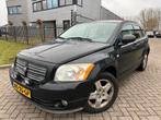 Dodge Caliber 1.8 2007 Airco Leer Cruise Elekt Ramen, Auto's, Voorwielaandrijving, 450 kg, Zwart, Handgeschakeld