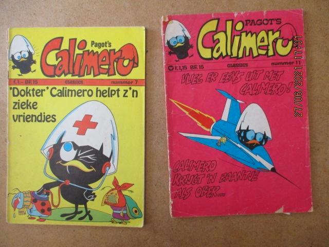 adv4630 calimero, Boeken, Stripboeken, Gelezen, Eén stripboek, Ophalen