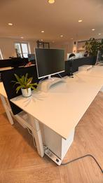 3 x Double Quality Office Desks & New Soundboards, Huis en Inrichting, Bureaus, In hoogte verstelbaar, Gebruikt, Ophalen of Verzenden