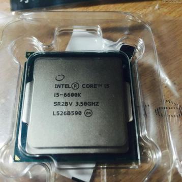 proc. i5 6600k s1151 met koelerventilator, helemaal goed beschikbaar voor biedingen