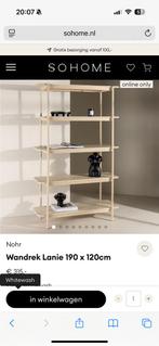 Nohr stellingkast wandkast whitewash 180x120 cm, Huis en Inrichting, Ophalen, Zo goed als nieuw