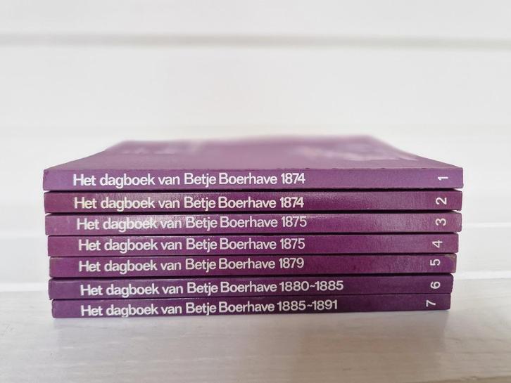 Betje Boerhave 7 delen compleet, Boeken, Geschiedenis | Vaderland, Zo goed als nieuw, 19e eeuw, Ophalen of Verzenden