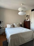 Hanglamp rijstpapier wit, Huis en Inrichting, Lampen | Hanglampen, Gebruikt, 50 tot 75 cm, Ophalen of Verzenden, Overige materialen