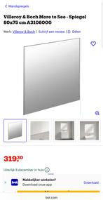 Villeroy en Boch more to see spiegel 80x75 cm, Huis en Inrichting, Ophalen, Nieuw, 50 tot 100 cm, Minder dan 100 cm