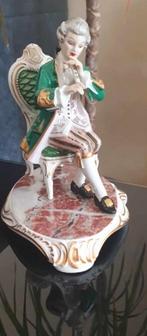 Antieke Duitse porseleinen beeld., Antiek en Kunst, Curiosa en Brocante, Ophalen of Verzenden