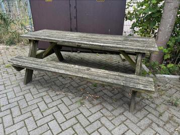 Picknick tafel 220x150cm tuintafel bank beschikbaar voor biedingen