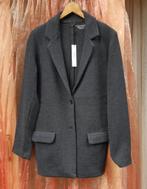 Majestic nieuw  donkergrijs merino wollen blazer jas S M, Maat 38/40 (M), Nieuw, Ophalen of Verzenden, Jasje
