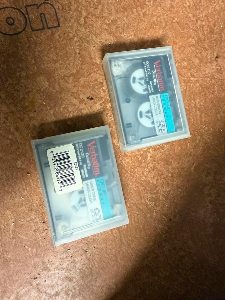 Verbatim DC-2120 Data Cartridges - 2 stuks, Audio, Tv en Foto, Filmrollen, Accessoire, Ophalen of Verzenden