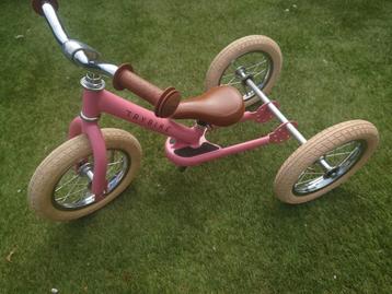 Trybike 3 wieler loopfiets roze beschikbaar voor biedingen