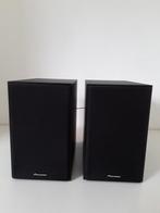 2 zwarte Pioneer S-HM6 luidspreker/ boxen,  15W,  8 Ohm, Audio, Tv en Foto, Luidsprekers, Overige merken, Front, Rear of Stereo speakers