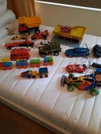 Autootjes, garage, houten treintje., Ophalen