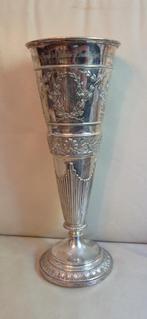 Adelijke zilveren vaas Duits ca 35 cm hoog, Antiek en Kunst, Antiek | Goud en Zilver, Verzenden, Zilver