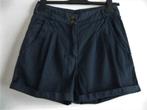 Nieuwe H&M korte broek donkerblauw maat S 36, Kleding | Dames, Broeken en Pantalons, Nieuw, Blauw, H&M, Kort