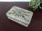 Verkade blik vintage blikken trommeltje 17x11x5cm, Verzamelen, Ophalen of Verzenden, Gebruikt, Koek(jes), Verkade